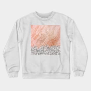 Marble gold rush VII Crewneck Sweatshirt